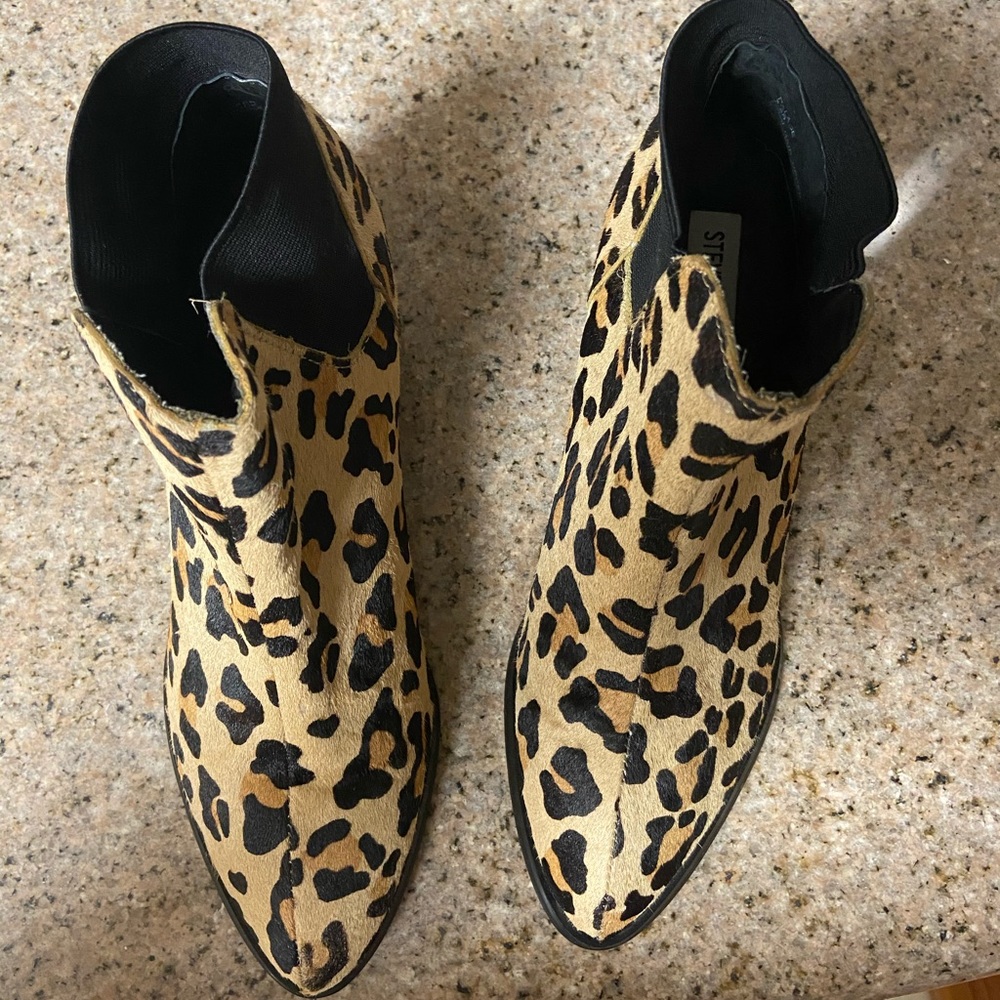 Steve Madden Palace Genuine Dyed Cow Hair Boot Gem